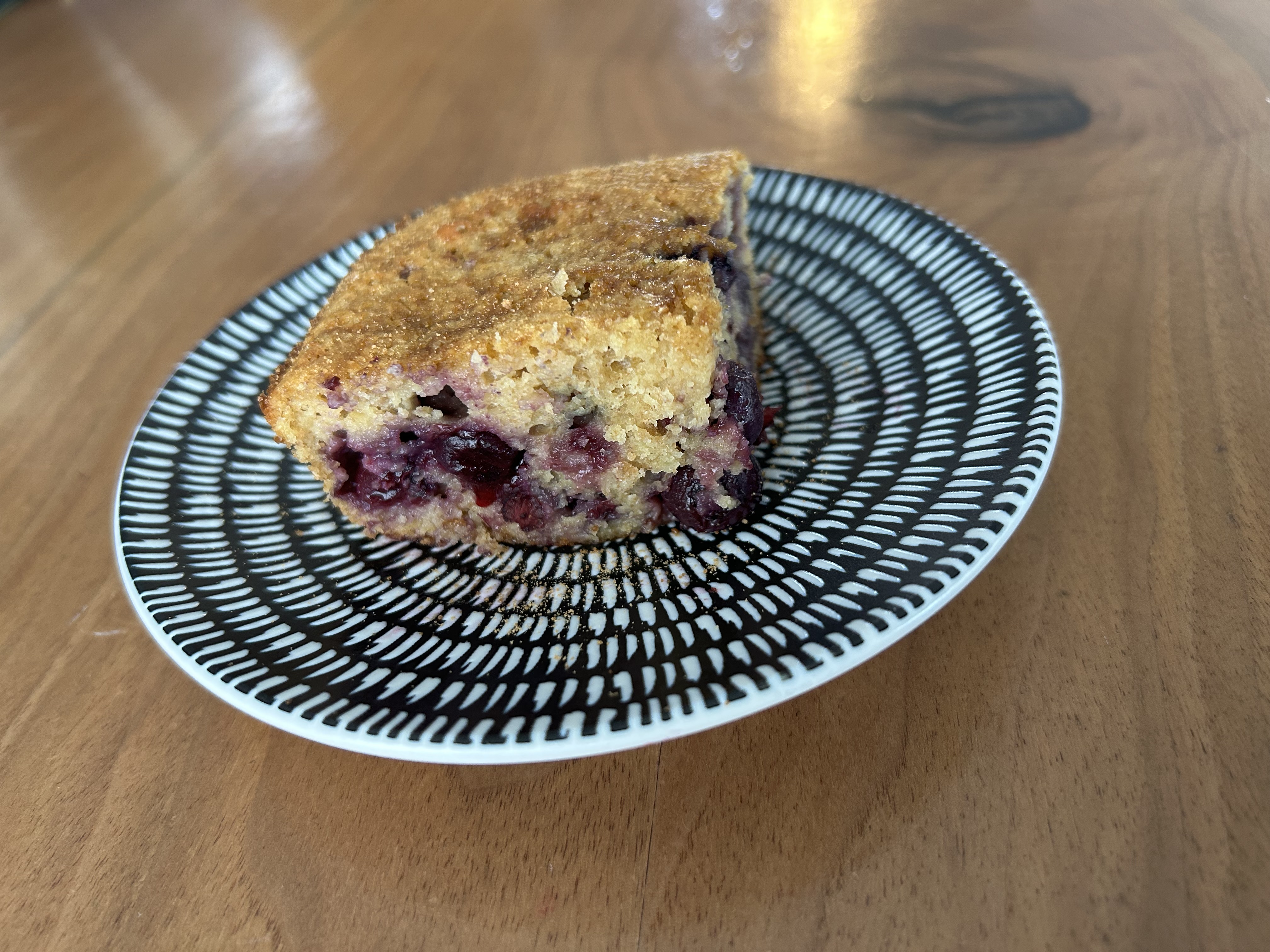 Blueberry Breakfast “Cake”